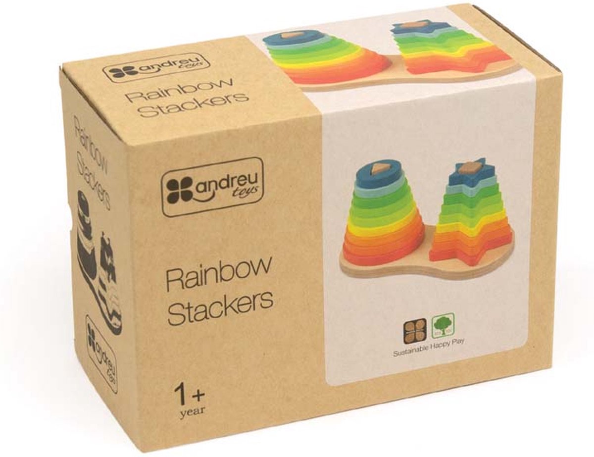 Regenboogstapelaars [1 jaar +]